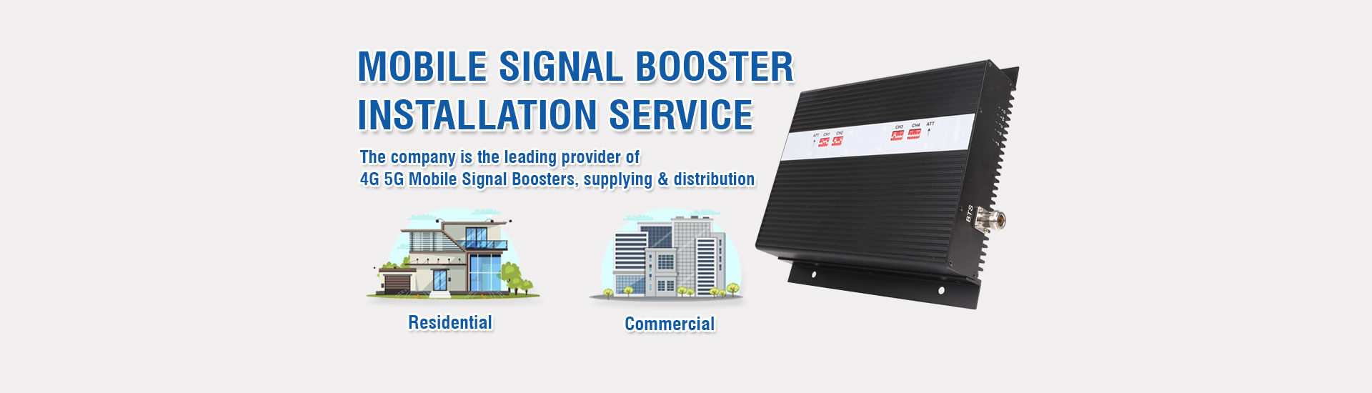 Mobile signal booster installation service in navi mumbai